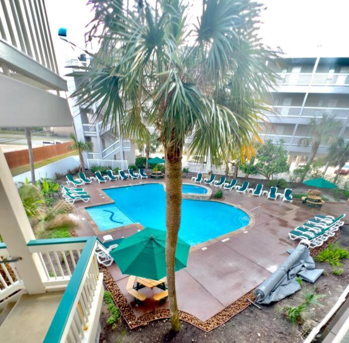 Gypsea Blu Beach Condo Steps To The Beach Galveston Esterno foto