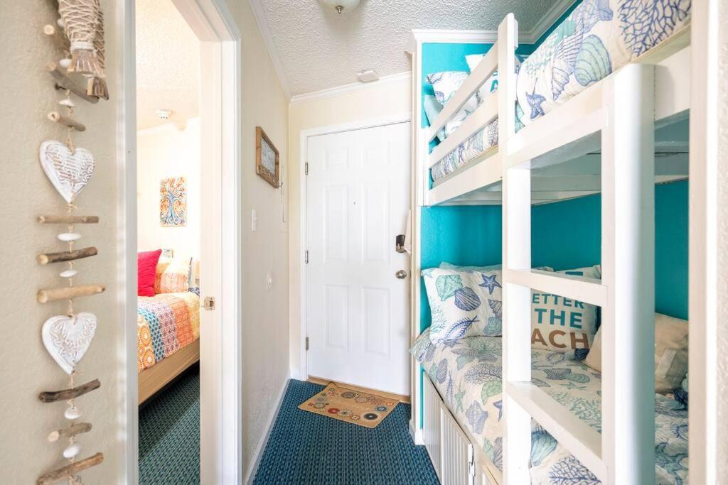 Gypsea Blu Beach Condo Steps To The Beach Galveston Esterno foto
