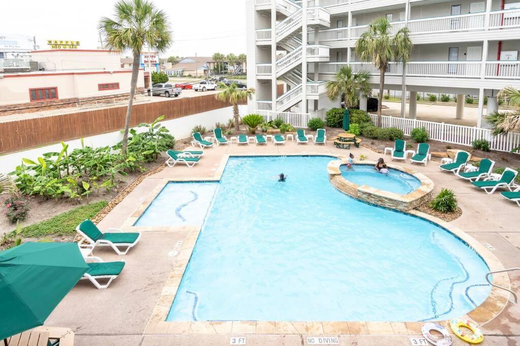 Gypsea Blu Beach Condo Steps To The Beach Galveston Esterno foto