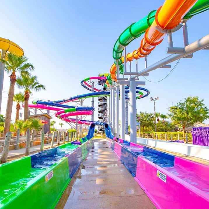 Gypsea Blu Beach Condo Steps To The Beach Galveston Esterno foto