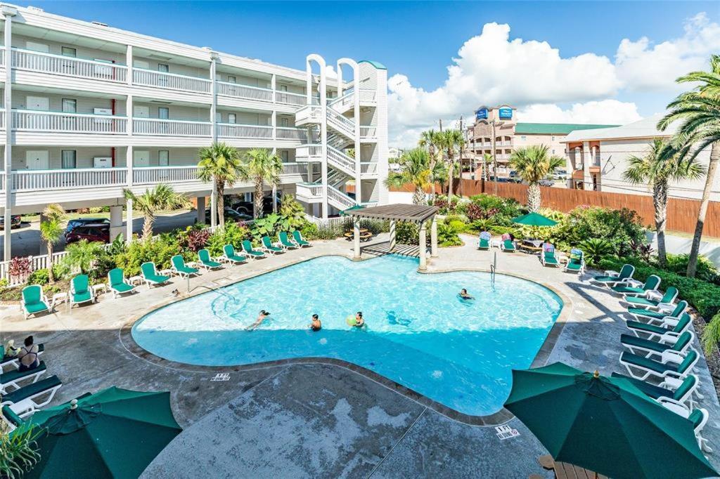 Gypsea Blu Beach Condo Steps To The Beach Galveston Esterno foto