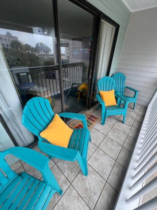 Gypsea Blu Beach Condo Steps To The Beach Galveston Esterno foto
